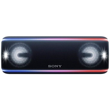 Sony SRS-XB41 Wireless Extra Bass Bluetooth Speaker with 24 Hours Battery Life, Party Chain, Speaker wih Mic (Black)