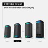 Sony SRS-XP700 Portable Wireless Bluetooth Party Speaker (Mic/Guitar Input, IPX4 Splashproof Protection,Upto 25hrs Battery, Ambient Light, USB Play & Charge, Quick Charge, BT connectivity), Black