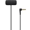 Sony Stereo Lavalier Microphone ECM-LV1 (Compact, Flexible, Vlogging, Content Creation, Audio) - Black