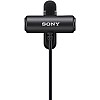 Sony Stereo Lavalier Microphone ECM-LV1 (Compact, Flexible, Vlogging, Content Creation, Audio) - Black