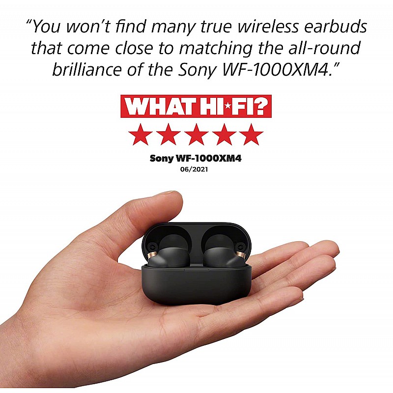 Sony WF-1000XM4 Noise Cancellation True Wireless Bluetooth Earbuds