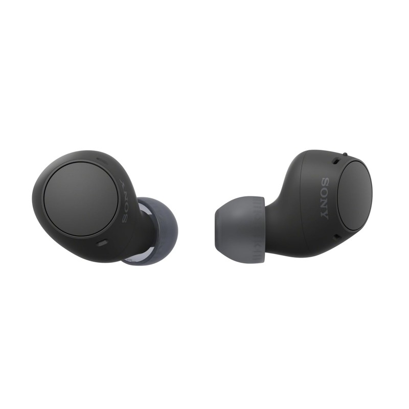 Sony WF-C510 Wireless Bluetooth Earbuds with Mic, TWS, in Ear, Ambient Sound Mode, Small and Comfortable, IPX4, Quick Charge, Multipoint Connectivity, Customized EQ, Up to 22 Hours Battery- Black