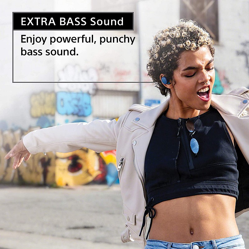 Sony WF-XB700 Truly Wireless Extra Bass Bluetooth Earbuds with 18 Hours Battery Life, True Wireless Earbuds with Mic