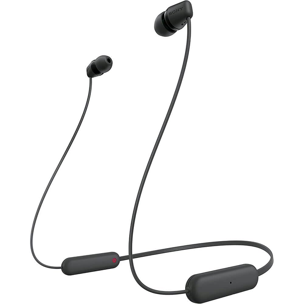 Sony WI-C100 Wireless Headphones with Customizable Equalizer for Deep Bass & 25 Hrs Battery (Black) Sony WI-C100 Wireless Headphones with Customizable Equalizer for Deep Bass & 25 Hrs Battery (Black)
