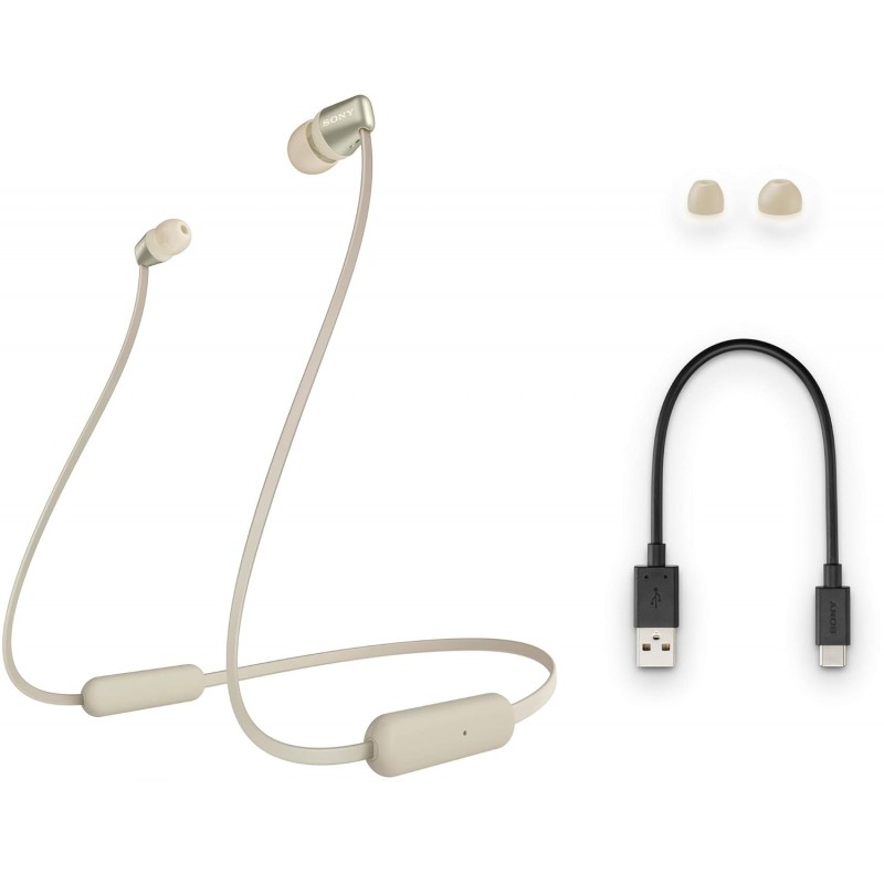 Sony WI-C310 Wireless Headphones with 15 Hrs Battery Life, Quick Charge, Magnetic Earbuds for Tangle Free Carrying, BT ver 5.0 Sony WI-C310 Wireless Headphones with 15 Hrs Battery Life, Quick Charge, Magnetic Earbuds for Tangle Free Carrying, BT ver 5.0