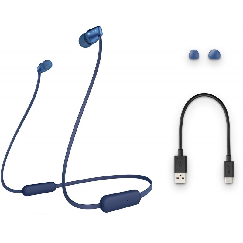 Sony WI-C310 Wireless Headphones with 15 Hrs Battery Life, Quick Charge, Magnetic Earbuds for Tangle Free Carrying, BT ver 5.0 Sony WI-C310 Wireless Headphones with 15 Hrs Battery Life, Quick Charge, Magnetic Earbuds for Tangle Free Carrying, BT ver 5.0