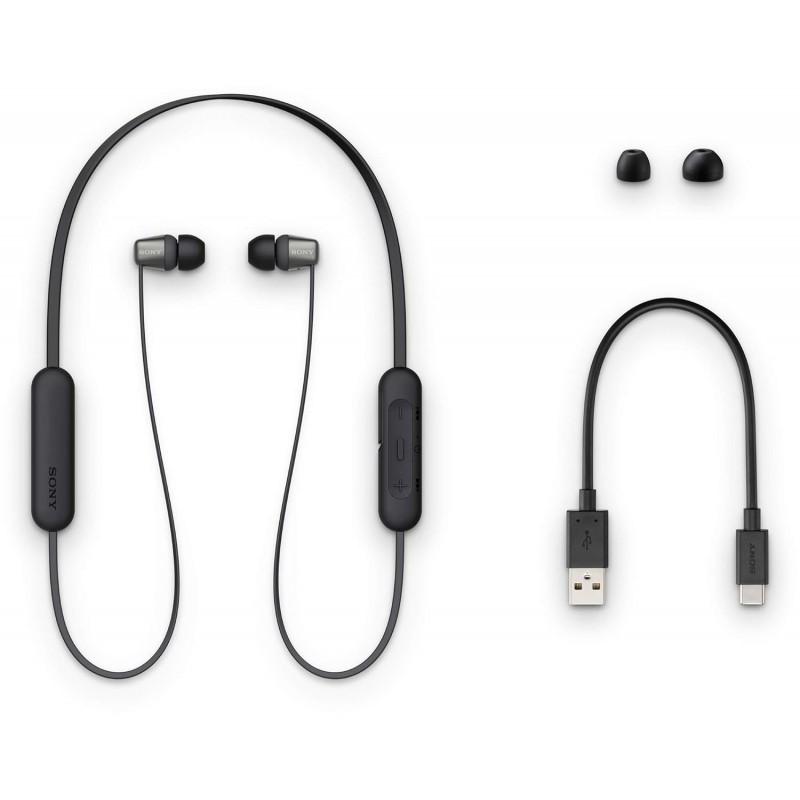 Sony WI-C310 Wireless Headphones with 15 Hrs Battery Life, Quick Charge, Magnetic Earbuds for Tangle Free Carrying, BT ver 5.0 Sony WI-C310 Wireless Headphones with 15 Hrs Battery Life, Quick Charge, Magnetic Earbuds for Tangle Free Carrying, BT ver 5.0