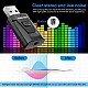 Sounce Bluetooth Car Adapter, Mini Bluetooth 5.0 Transmitter Receiver Wireless 3.5mm Aux Jack Adapter Hands-Free Car Kit Built-in Mic for Car Aux, Home, Headphones, PC,TV and More