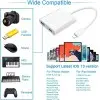 Sounce MFI-Certified Lightning to USB Camera Adapter with Charging Port, Portable Lightning to USB Female OTG Adapter Compatible with Phone, Phone to Adapter Plug and Play Support Card Reader