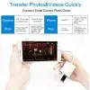 Sounce MFI-Certified Lightning to USB Camera Adapter with Charging Port, Portable Lightning to USB Female OTG Adapter Compatible with Phone, Phone to Adapter Plug and Play Support Card Reader