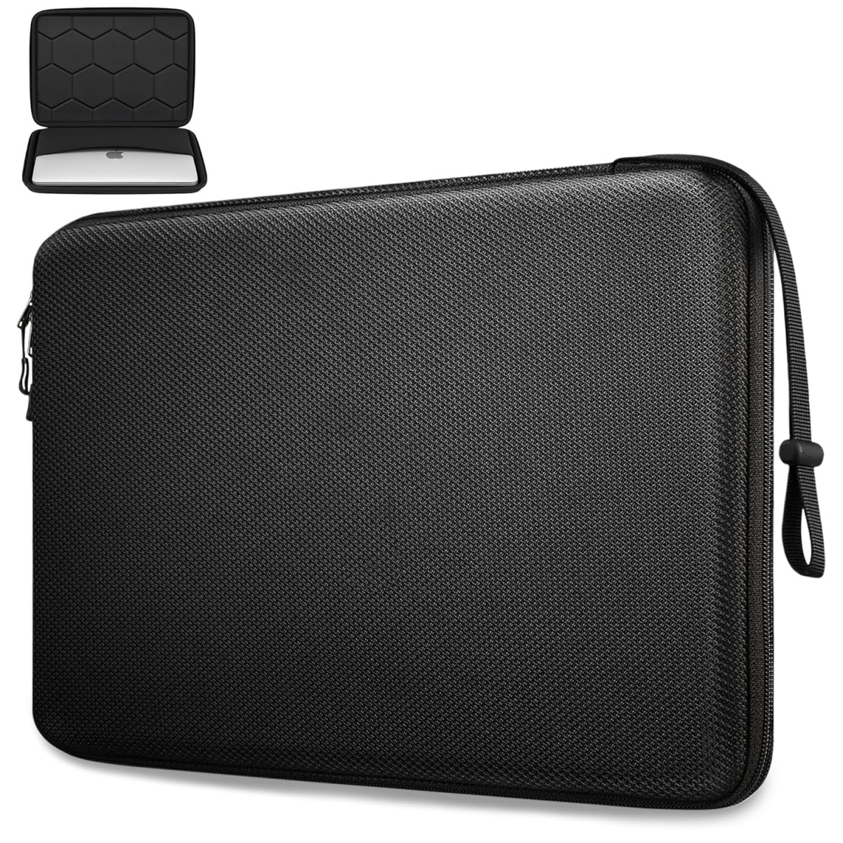 Sounce Protective Laptop Bag Sleeve fits Upto 13.3" Wrinkle Free, Padded, Water Resistant Light Neoprene case Cover Pouch, Compatible for All Notebooks Such as Mac Book Pro (13.3 inch)