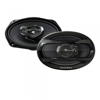 Sound Boss Performance Auditor SB-6979 6x9 3-Way 480W Co-Axial Car Speakers