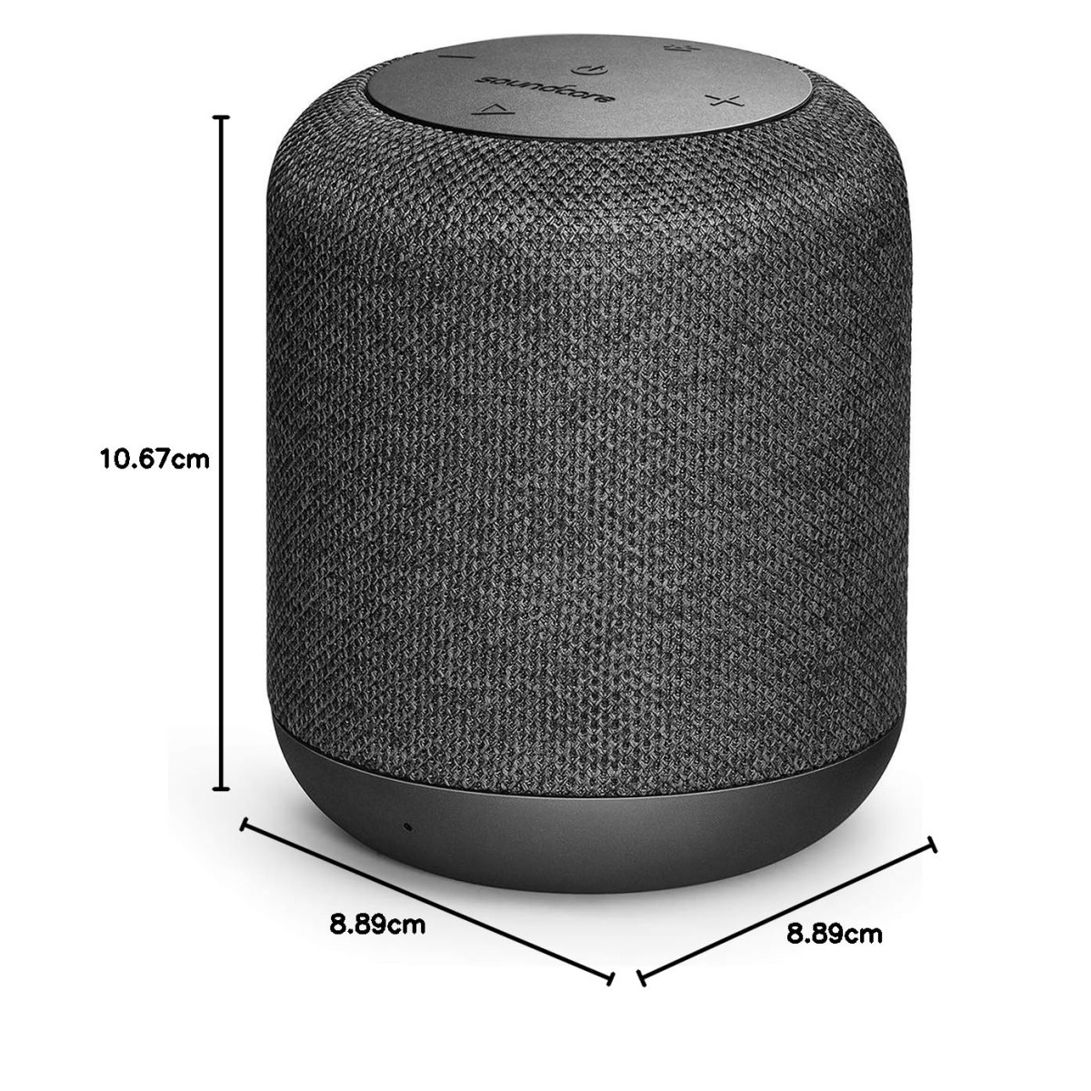 Soundcore Motion Q Portable Bluetooth Speaker by Anker, 16W Speaker with 360° Sound, BassUp Technology, and IPX7 Waterproof for Outdoor Activities and Parties