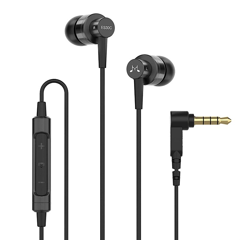 Soundmagic ES30C Earphones Ear Headphones - Black