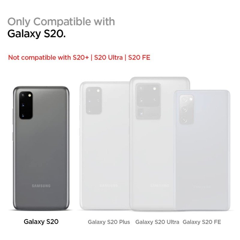 Spigen Liquid Air for Samsung Galaxy S20 5G/S20 Case, Galaxy S20 5G/S20 Back Cover (2020) - Matte Black Spigen Liquid Air for Samsung Galaxy S20 5G/S20 Case, Galaxy S20 5G/S20 Back Cover (2020) - Matte Black