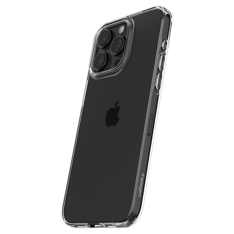 Spigen Liquid Crystal Back Cover Case Compatible with iPhone 15 Pro (TPU | Crystal Clear) Spigen Liquid Crystal Back Cover Case Compatible with iPhone 15 Pro (TPU | Crystal Clear)
