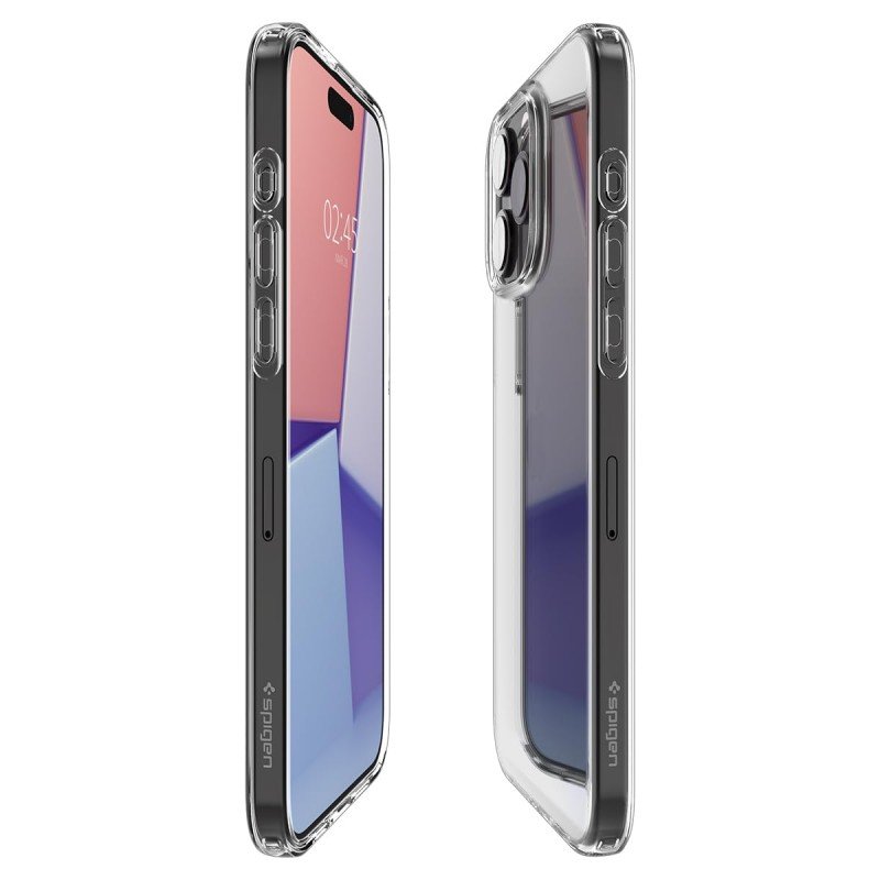 Spigen Liquid Crystal Back Cover Case Compatible with iPhone 15 Pro (TPU | Crystal Clear) Spigen Liquid Crystal Back Cover Case Compatible with iPhone 15 Pro (TPU | Crystal Clear)