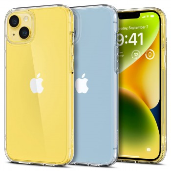 Spigen Ultra Hybrid Back Cover Case Compatible with iPhone 14 Plus (TPU + Poly Carbonate | Crystal Clear)