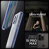 Spigen Ultra Hybrid Cover Compatible with iPhone 15 Pro Max (Crystal Clear) Spigen Ultra Hybrid Cover Compatible with iPhone 15 Pro Max (Crystal Clear)