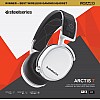 SteelSeries Arctis 7 Lossless 2.4GHz Bluetooth Wireless Over Ear Headphones White