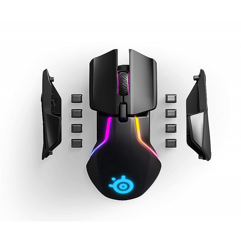 SteelSeries Rival 650 Quantum Wireless Gaming Mouse - Rapid Charging Battery - 12, 000 Cpi Truemove3+ Dual Optical Sensor