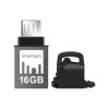 Strontium Nitro SR16GBBOTG2Z 16GB USB OTG Pen Drive (Black)