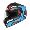 Studds Drifter D5 Fiker ISI and DOT Certified Full face Helmet for Men and Women with Inner Sun Visor and Spoiler (MATT Blue L) Studds Drifter D5 Fiker ISI and DOT Certified Full face Helmet for Men and Women with Inner Sun Visor and Spoiler (MATT Blue L)