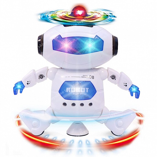 Sunshine Dancing Robot with 3D Lights and Music, Multi Color