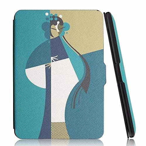 SwooK Classic Printed Magnetic Flip Cover Case for All New Kindle 10th Generation 2019 Release Model: J9G29R Flip Case Smart Folio Cover Case (Not for 10th Gen 2018 Kindle) (Opera) SwooK Classic Printed Magnetic Flip Cover Case for All New Kindle 10th Generation 2019 Release Model: J9G29R Flip Case Smart Folio Cover Case (Not for 10th Gen 2018 Kindle) (Opera)