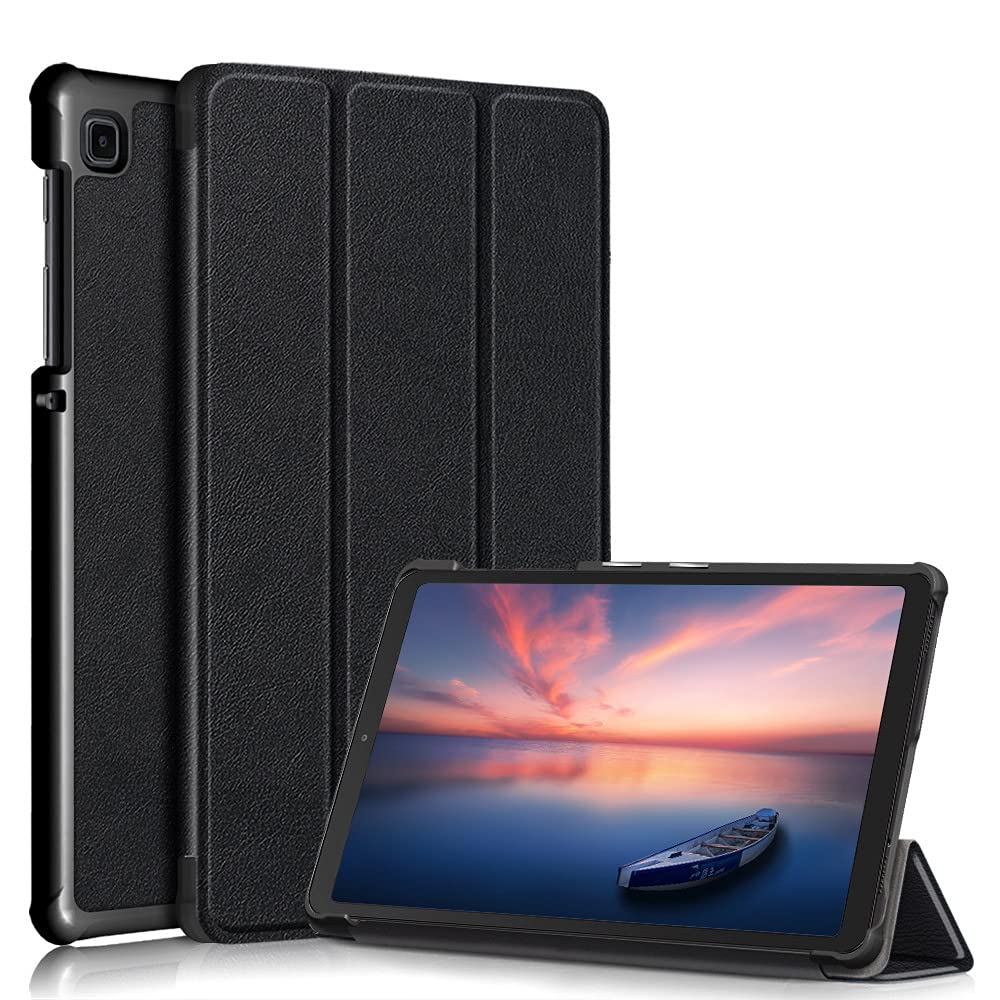 Tukzer Case Cover for Samsung Galaxy Tab A7 10.4" (2020) - [SM-T500 / T505/ T507] Ultra Slim Microfibre Lining, Lightweight Hard Back Trifold Smart Stand Flip Folio