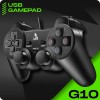 TAG Gamerz G10 USB Gamepad | Vibration Motor | Accurate Joysticks | Ergonomic Design | Plug And Play High Performance Gaming Controller/Remote | 12 Function Keys | Supports Windows/Linux/Mac (Black)