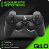 TAG Gamerz G10 USB Gamepad | Vibration Motor | Accurate Joysticks | Ergonomic Design | Plug And Play High Performance Gaming Controller/Remote | 12 Function Keys | Supports Windows/Linux/Mac (Black)