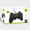 TAG Gamerz G10 USB Gamepad | Vibration Motor | Accurate Joysticks | Ergonomic Design | Plug And Play High Performance Gaming Controller/Remote | 12 Function Keys | Supports Windows/Linux/Mac (Black)