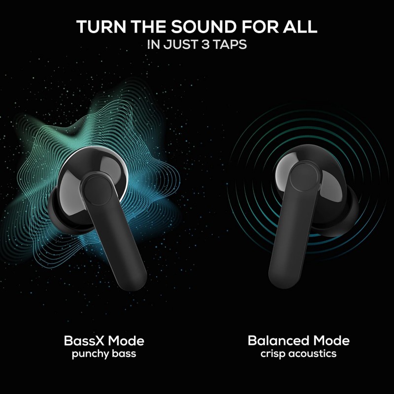 TAGG Liberty Buds Pro Bluetooth Truly Wireless in Ear Earbuds with Mic (Black) TAGG Liberty Buds Pro Bluetooth Truly Wireless in Ear Earbuds with Mic (Black)