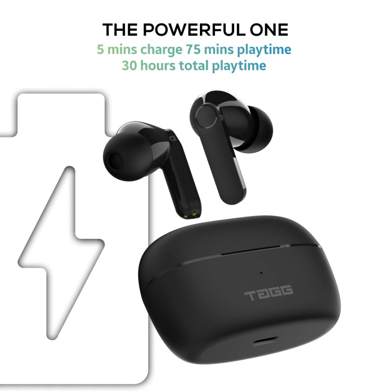 TAGG Liberty Buds Pro Bluetooth Truly Wireless in Ear Earbuds with Mic (Black) TAGG Liberty Buds Pro Bluetooth Truly Wireless in Ear Earbuds with Mic (Black)