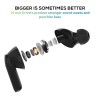 TAGG Liberty Buds Pro Bluetooth Truly Wireless in Ear Earbuds with Mic (Black) TAGG Liberty Buds Pro Bluetooth Truly Wireless in Ear Earbuds with Mic (Black)