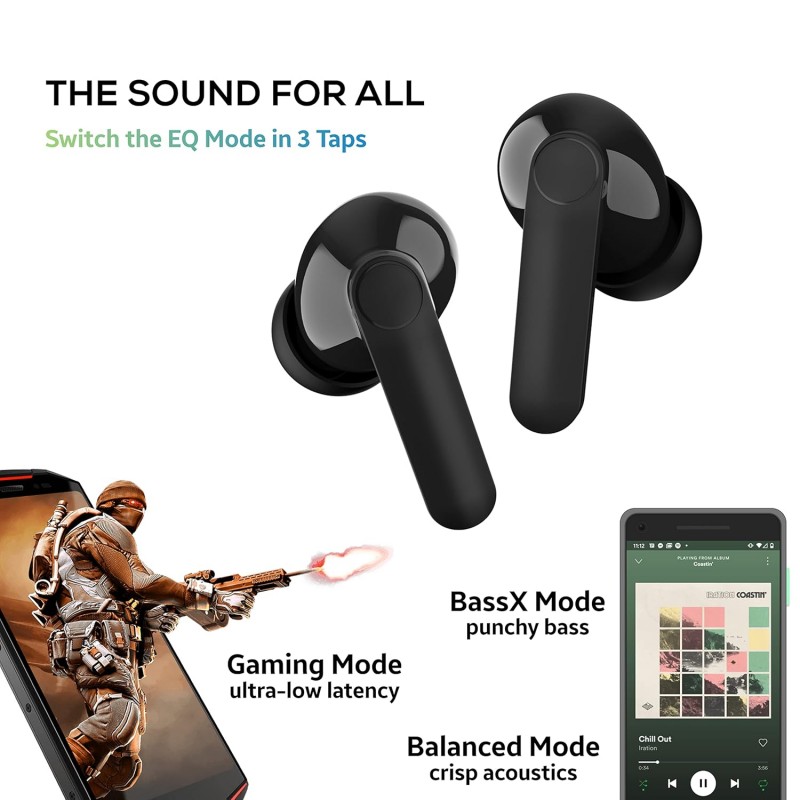 TAGG Liberty Buds Pro Bluetooth Truly Wireless in Ear Earbuds with Mic (Black) TAGG Liberty Buds Pro Bluetooth Truly Wireless in Ear Earbuds with Mic (Black)
