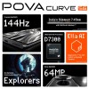TECNO POVA Curve 5G (8GB+128GB), 144Hz AMOLED, Slimmest 7.45mm Curve with 5500mAh Battery, Segment's 1st AI 