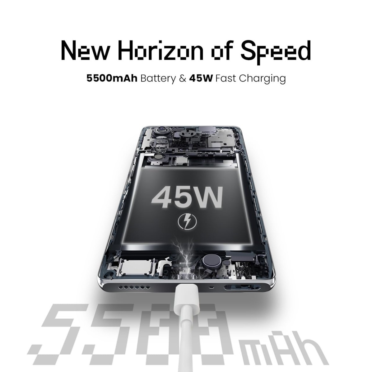 TECNO POVA Curve 5G (8GB+128GB), 144Hz AMOLED, Slimmest 7.45mm Curve with 5500mAh Battery, Segment's 1st AI 