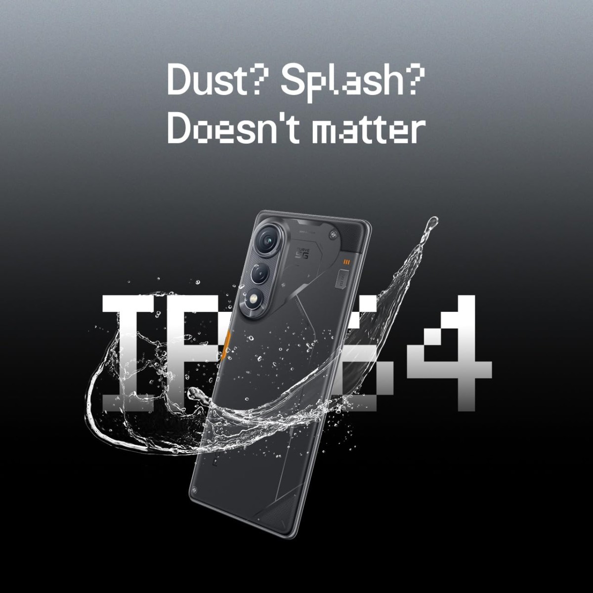 TECNO POVA Curve 5G (8GB+128GB), 144Hz AMOLED, Slimmest 7.45mm Curve with 5500mAh Battery, Segment's 1st AI 