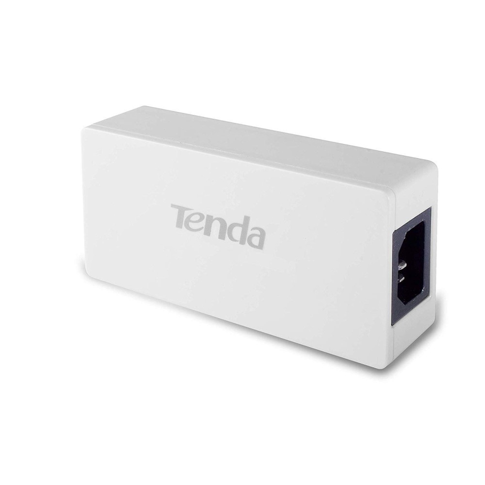 TENDA-PoE30G-AT Gigabit PoE Injector 30W Output Power | Compliant with IEEE 802.3af/at Standard |Power Distance Extension of up to 100 Meters |Plug and Play |