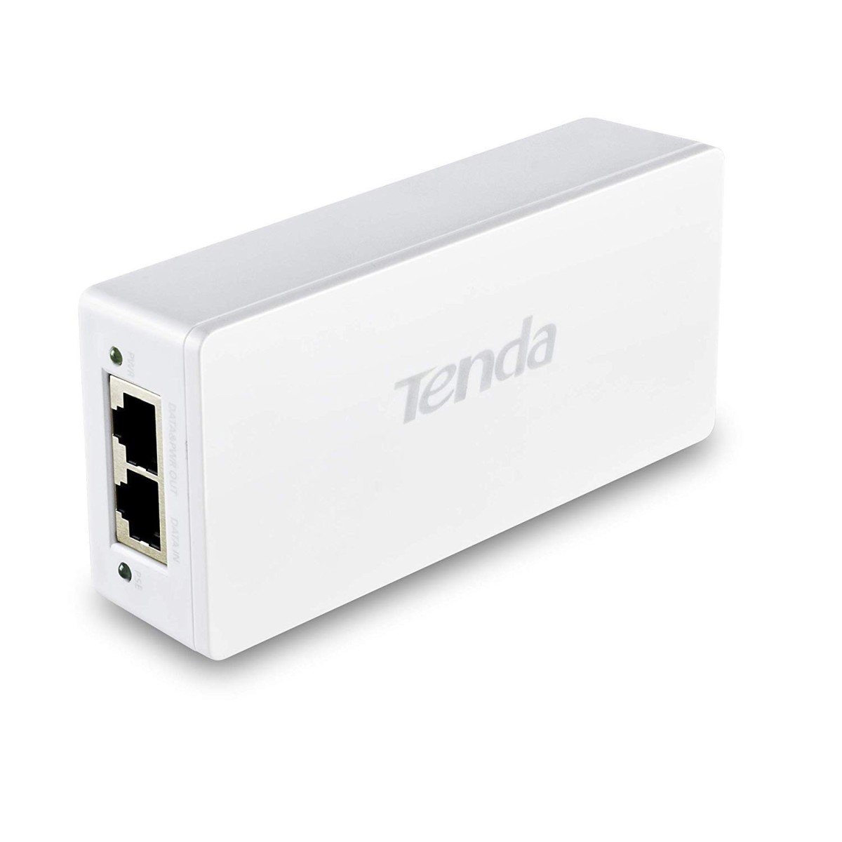 TENDA-PoE30G-AT Gigabit PoE Injector 30W Output Power | Compliant with IEEE 802.3af/at Standard |Power Distance Extension of up to 100 Meters |Plug and Play |