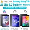 TGK Back Cover for Samsung Galaxy Tab A7 Lite 8.7 inch Case SM-T220/T225, Black TGK Back Cover for Samsung Galaxy Tab A7 Lite 8.7 inch Case SM-T220/T225, Black