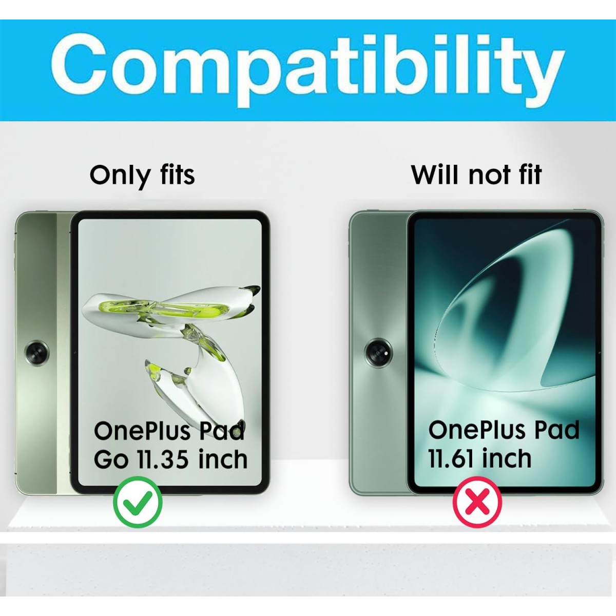 TGK Executive Leather Flip Stand Case Cover for OnePlus Pad Go 11.35 inch Black