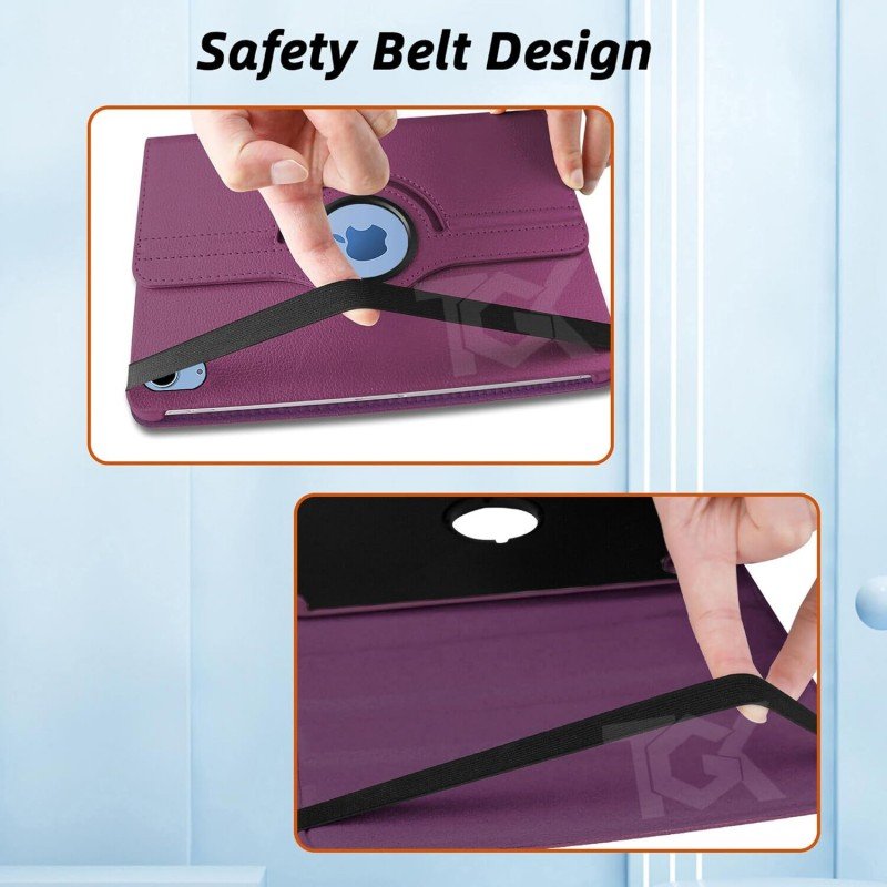 TGK Rotating Cover for Apple iPad 10th Gen 10.9 inch 2022 (A2757 / A2777 / A2696), iPad (A16) 11th Generation 2025 Black 360 Degree Leather Stand Case TGK Rotating Cover for Apple iPad 10th Gen 10.9 inch 2022 (A2757 / A2777 / A2696), iPad (A16) 11th Generation 2025 Black 360 Degree Leather Stand Case