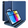 TGK Rotating Cover for Apple iPad 10th Gen 10.9 inch 2022 (A2757 / A2777 / A2696), iPad (A16) 11th Generation 2025 Black 360 Degree Leather Stand Case TGK Rotating Cover for Apple iPad 10th Gen 10.9 inch 2022 (A2757 / A2777 / A2696), iPad (A16) 11th Generation 2025 Black 360 Degree Leather Stand Case