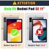 TGK Rotating Cover for Redmi Pad SE 11 inch 360 Degree Leather Flip Case (White) TGK Rotating Cover for Redmi Pad SE 11 inch 360 Degree Leather Flip Case (White)