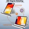 TGK Rotating Cover for Redmi Pad SE 11 inch 360 Degree Leather Flip Case (White) TGK Rotating Cover for Redmi Pad SE 11 inch 360 Degree Leather Flip Case (White)