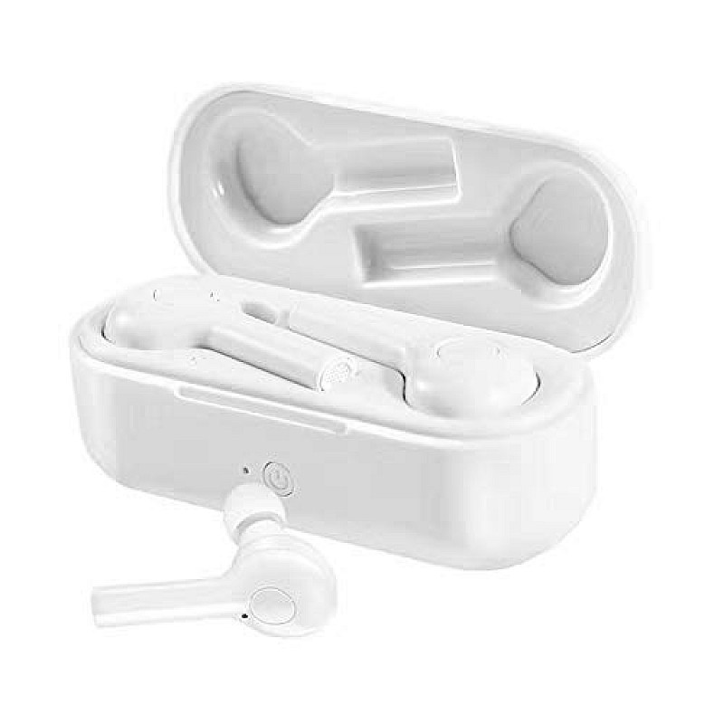 TIITAN X6 Bluetooth Truly Wireless in Ear Earphones with Mic (White)