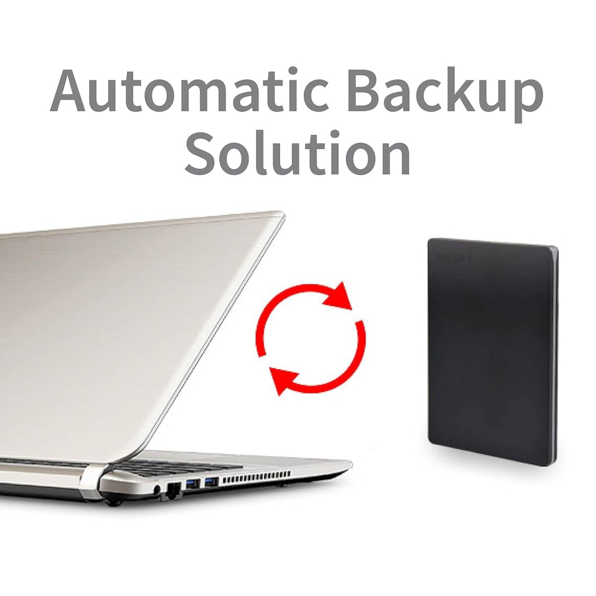 TOSHIBA Canvio Slim 2TB Portable External HDD - USB 3.0 for PC Laptop Windows and Mac, 3 Years Warranty, External Hard Drive - Black